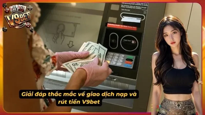 FAQ V9BET | Câu Hỏi Thường Gặp Cho Người Mới 2 Hình minh họa phần FAQ V9BET về nạp tiền và rút tiền