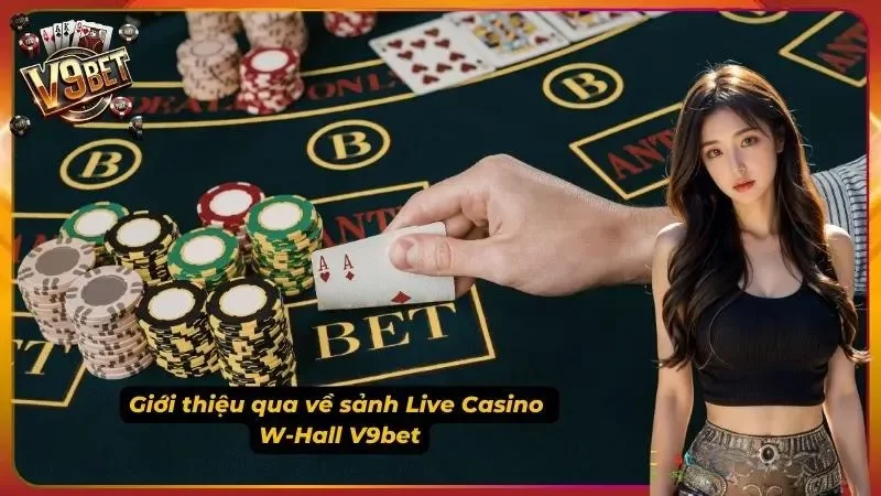 Hình minh họa sảnh Live Casino W-Hall V9BET