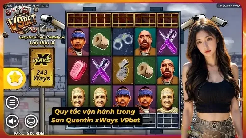 Ảnh minh họa luật chơi San Quentin xWays V9BET