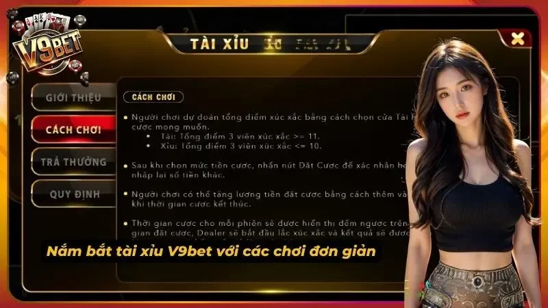 Tài Xỉu V9BET | Cách Chơi, Luật Xúc Xắc & Cửa Cược 3 Hình minh họa thuật ngữ trong Tài Xỉu V9BET